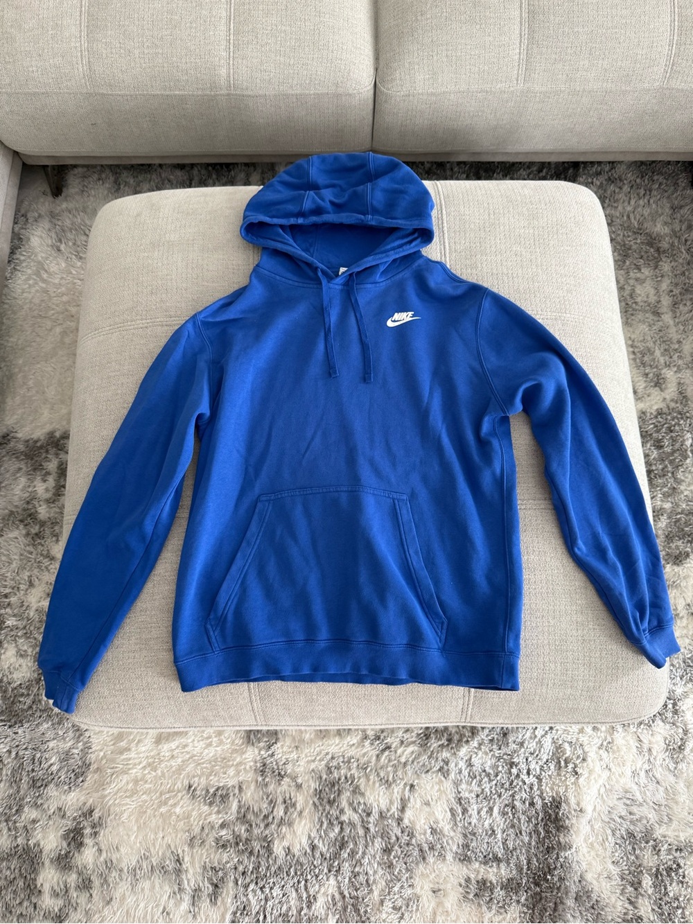Nike Royal Blue Men's Pullover Hoodie